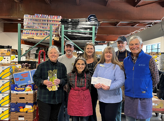 Norway Savings Bank delivers surprise $2,500 holiday gift to Mid Coast Hunger Prevention Program