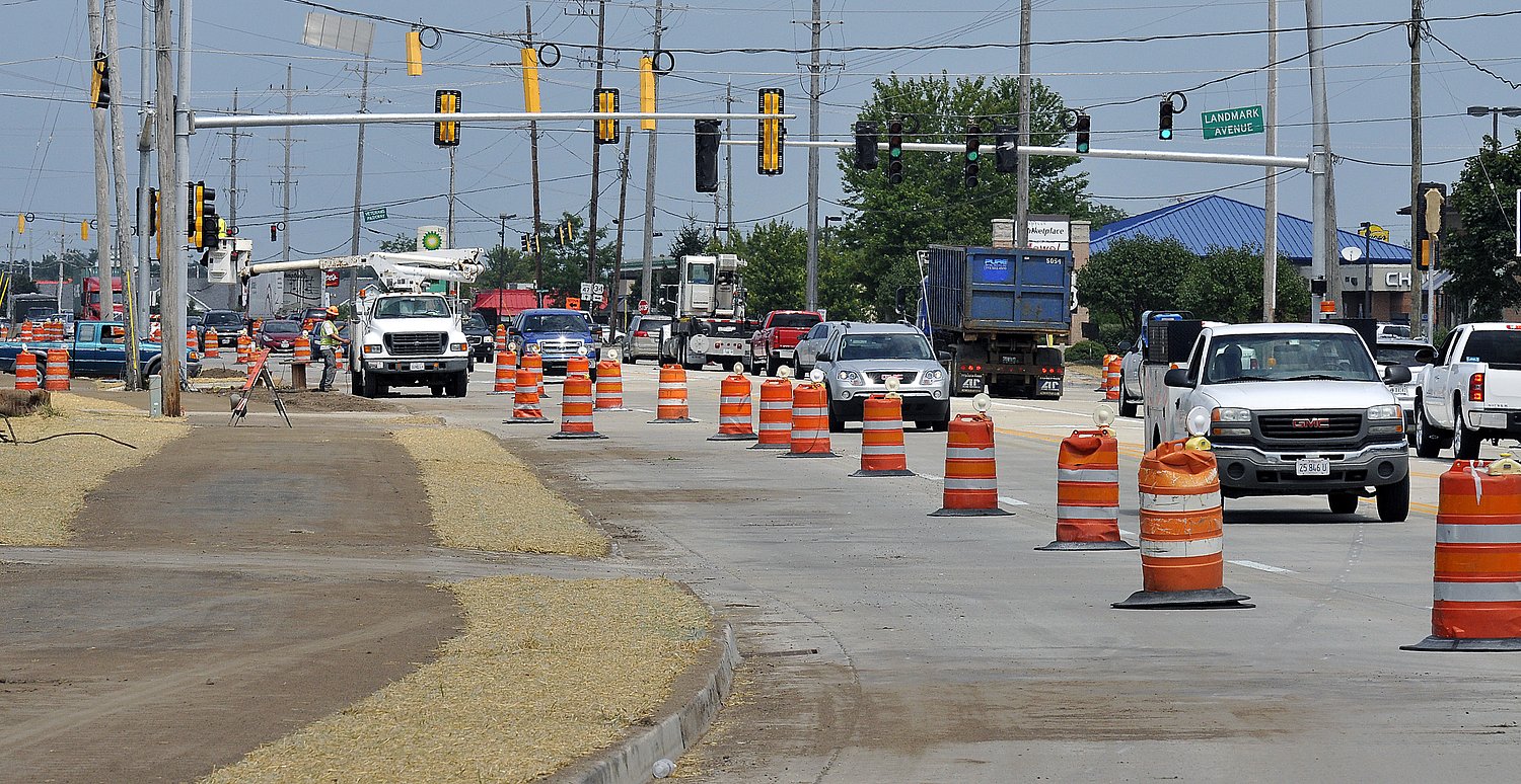 Underground construction part of the Routes 47 and 71 expansions in the Yorkville-area