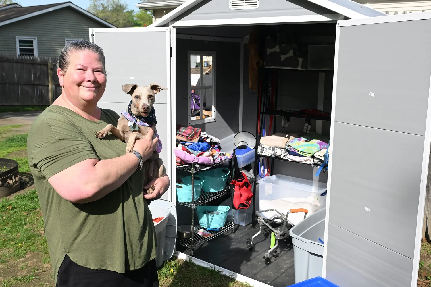 Making a paws-itive impact: Montague woman creates Sage's Closet to aid local dog owners