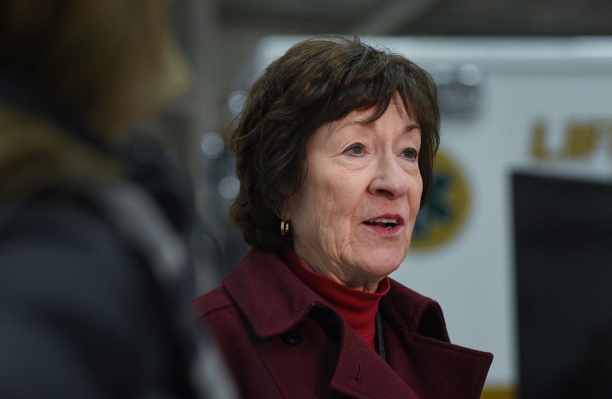 Susan Collins applauds Supreme Court decision striking down Trump's emergency tariffs