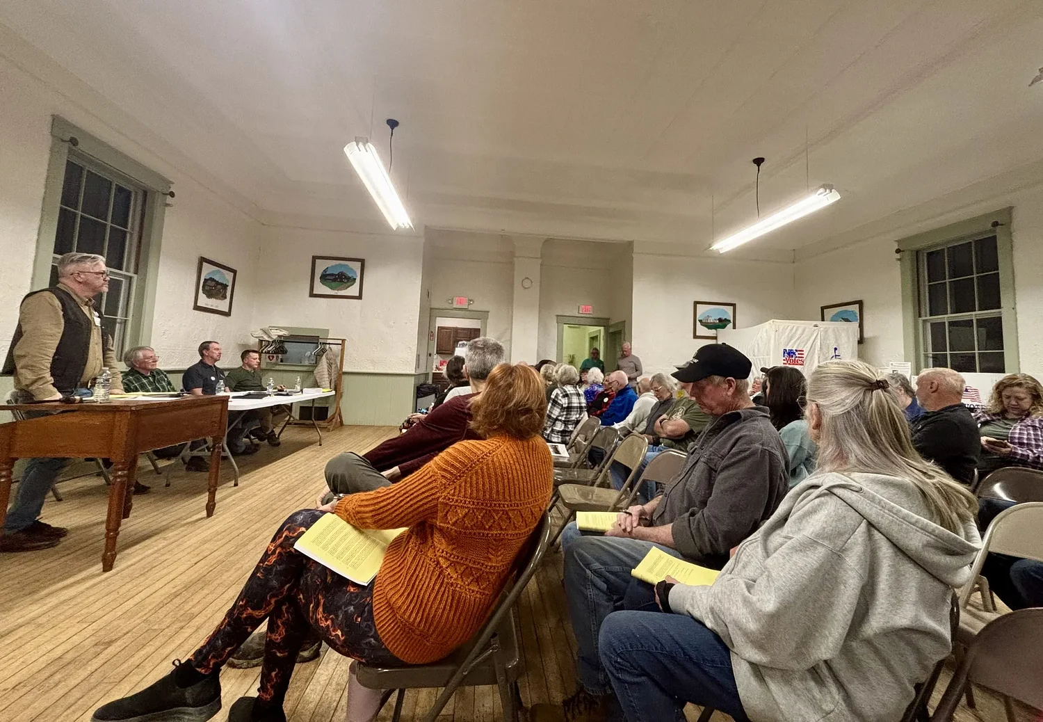 Salisbury sails through town meeting with all items approved and discussion of highway department project