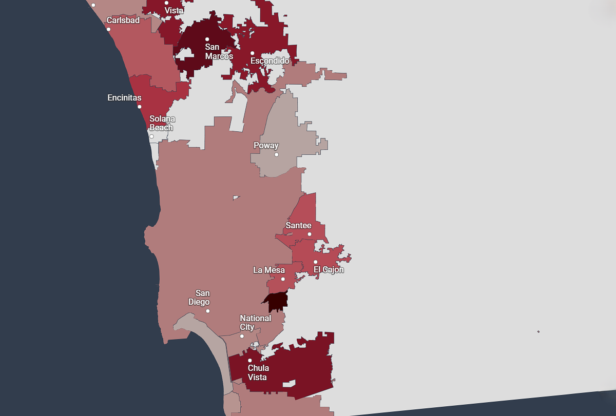 Explore how unsheltered homelessness has increased in San Diego County