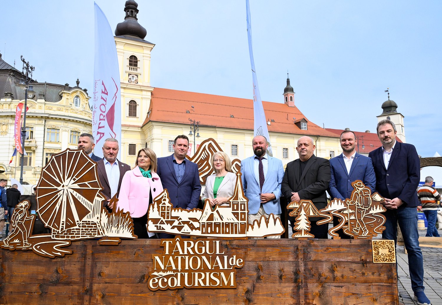 Atmosferă de sărbătoare în Sibiu: a început Târgul Național de Ecoturism, cu tradiții și bunătăți din toată țara / video foto