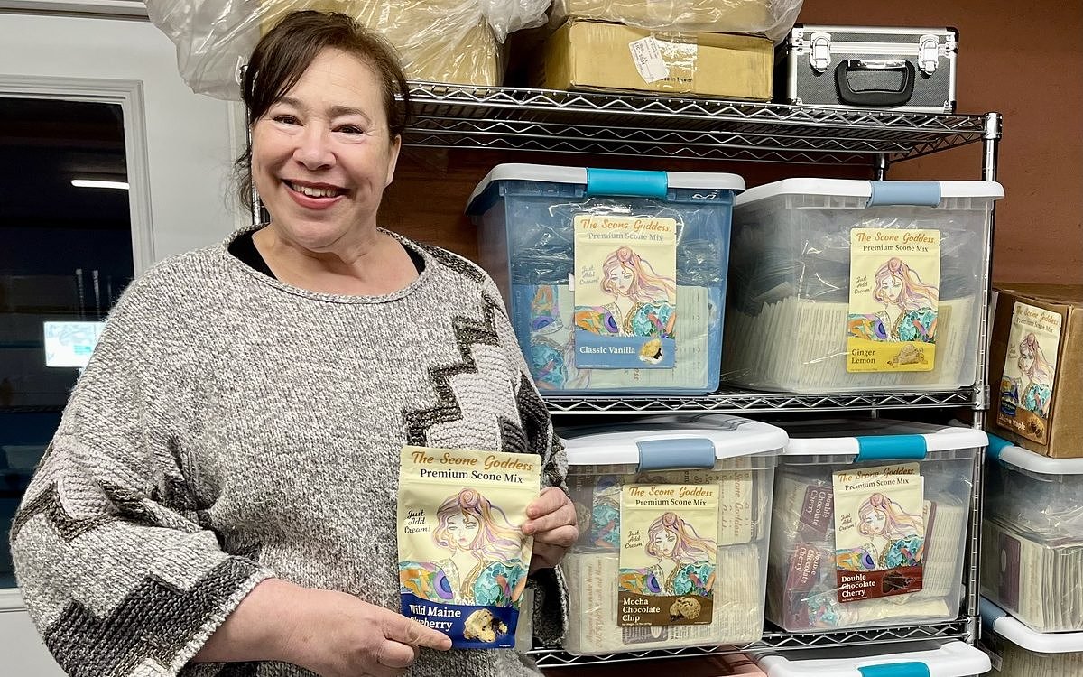Northport’s Scone Goddess bakery opens mix production facility in Belfast