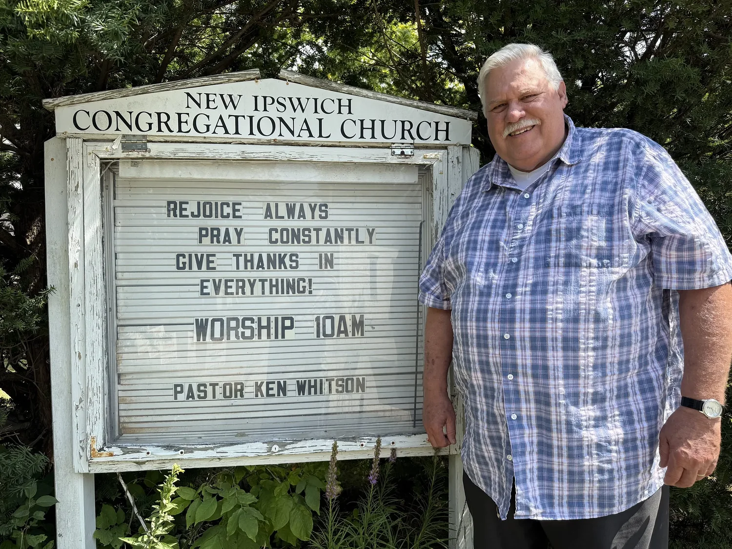 Ken Whitson transitions to interim pastor role at Greenville Community Christian Church