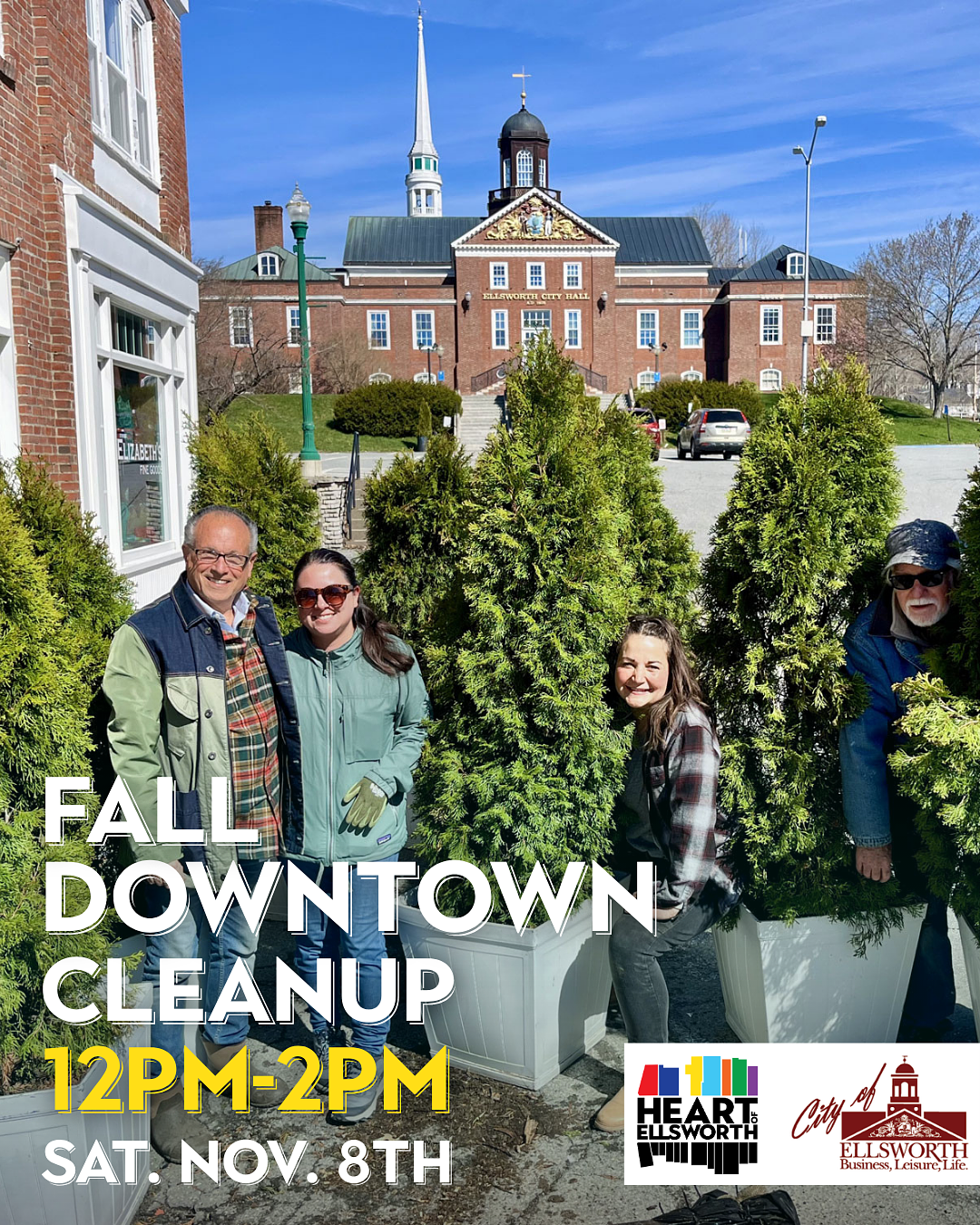 City of Ellsworth and Heart of Ellsworth host final Downtown Cleanup of 2025