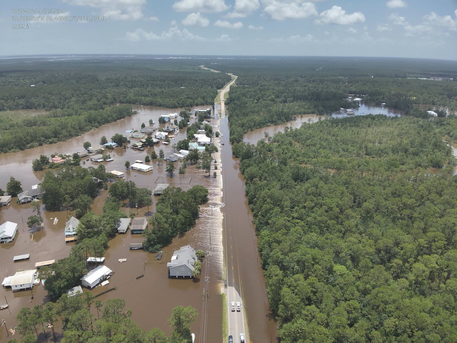 76 homes damaged by Arthur, flood risk continues in north and central parts of state