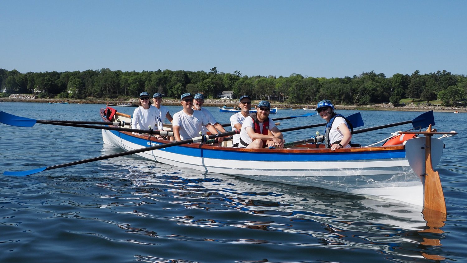 Local residents build community through Castine rowing