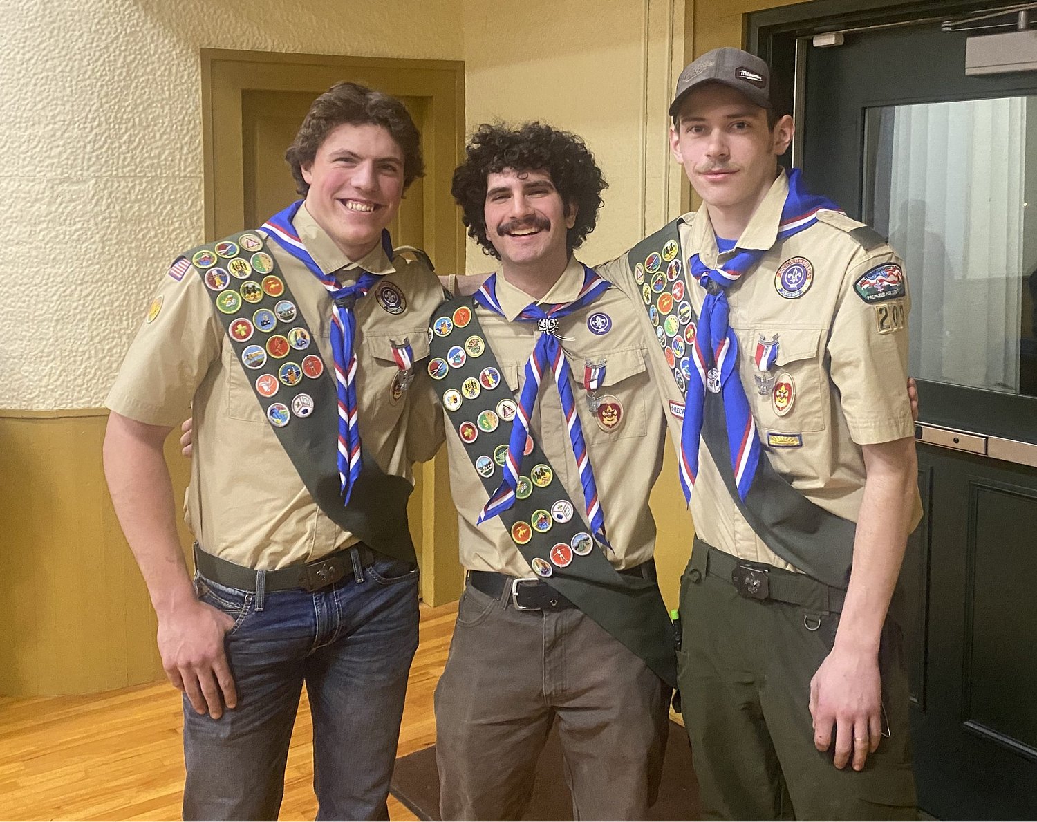 Three friends, three Eagles — and a thriving Westhampton troop