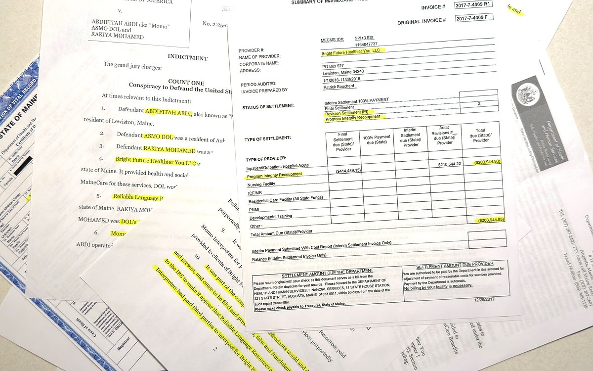 Quiet criminal case focuses on immigrant health provider that billed millions to MaineCare