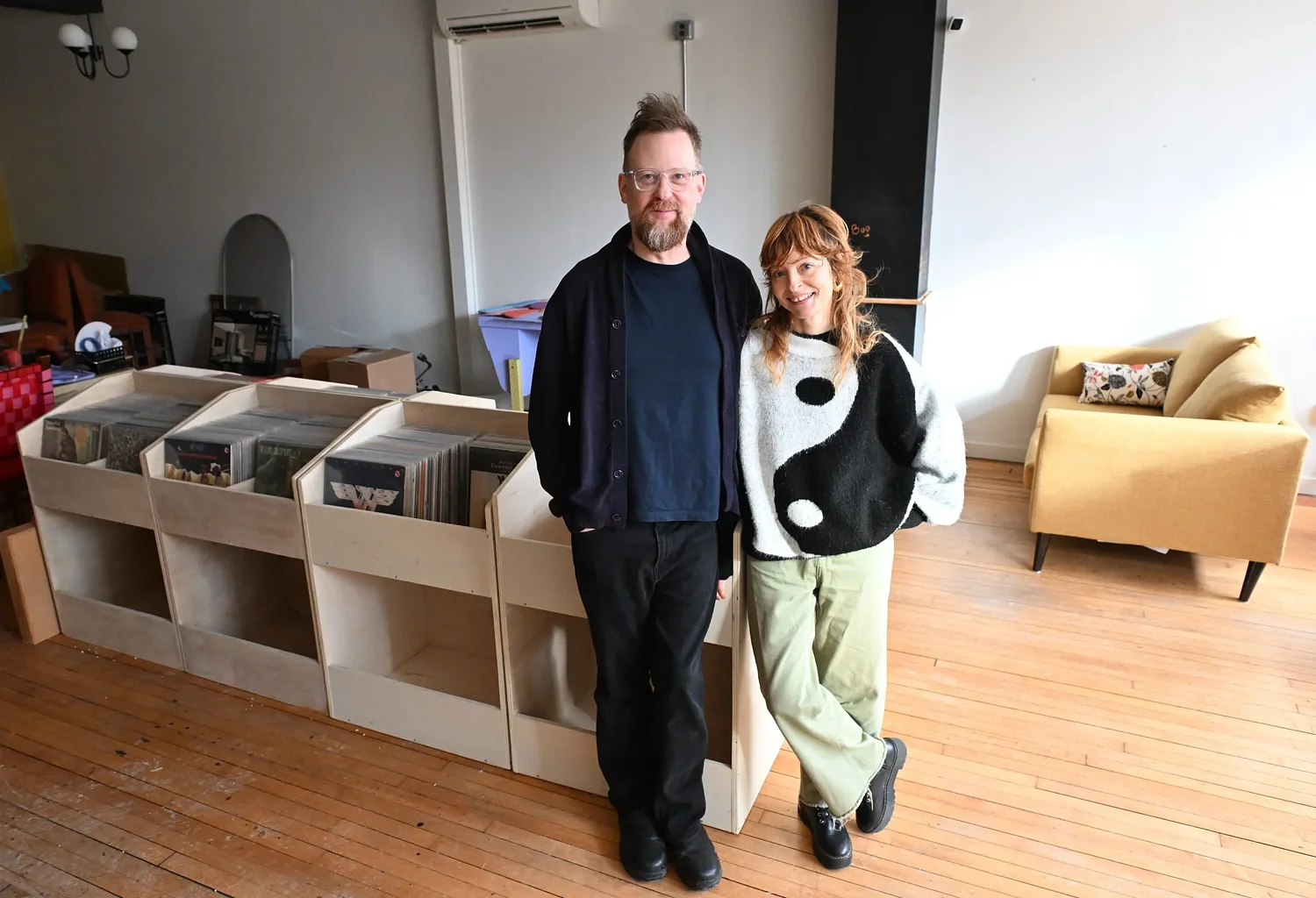 Greenfield residents aim to offer sober space for music lovers with Turners Falls record store, cafe