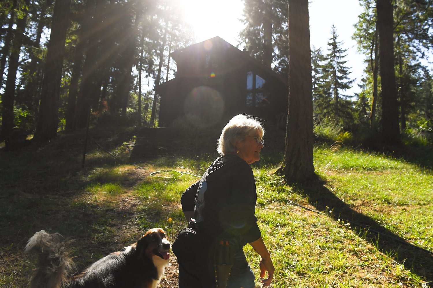 Near city limits, people live in a new fire norm