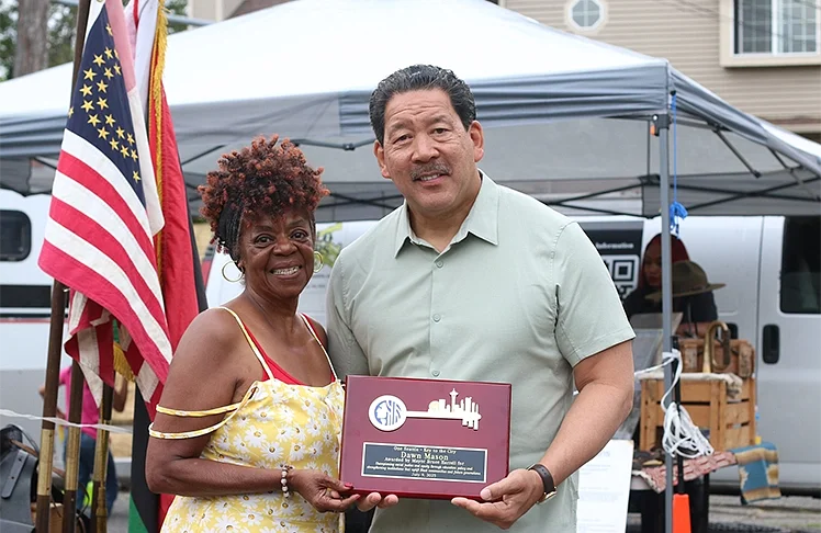 Dawn Mason Received Key To The City At Annual Fish Fry