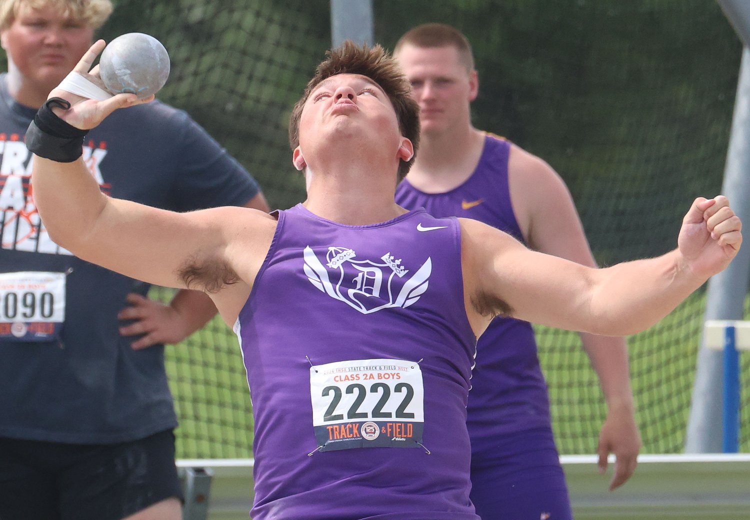 Owen LeSage wins Dixon’s first IHSA state shot put title, Sterling’s 4x4 takes third