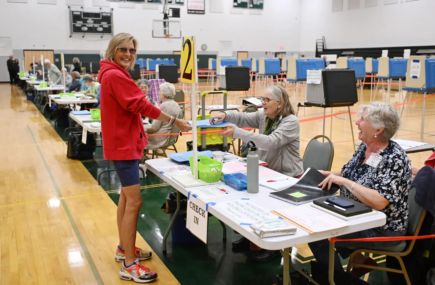 Greenfield’s preliminary election sees low voter turnout in early hours