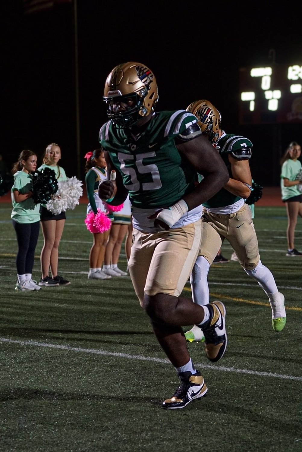 St. Patrick DL David Folorunsho commits to Notre Dame: ‘I’m the player with the most tenacity’