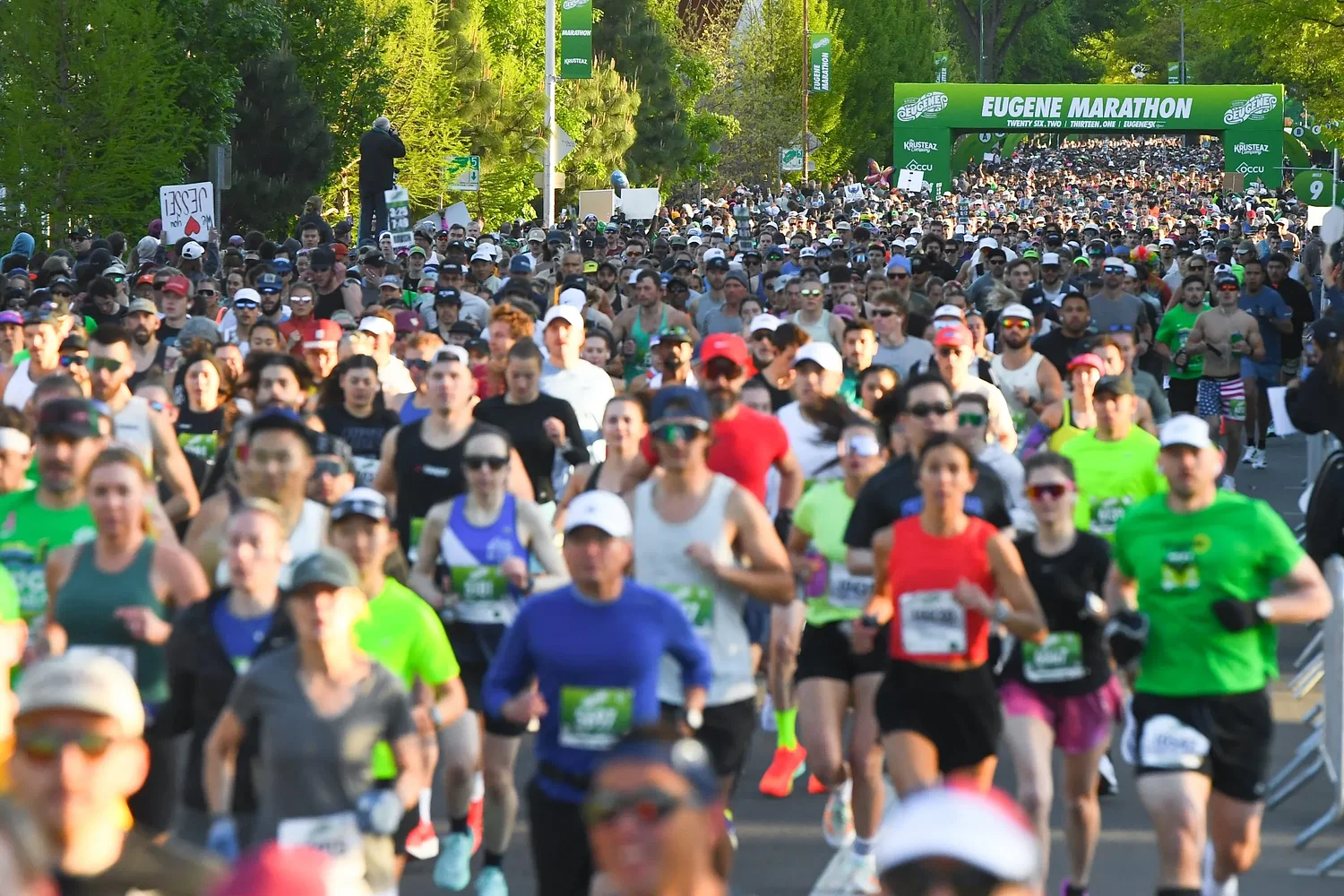 Eugene Marathon draws thousands, from first-timers to Olympic hopefuls