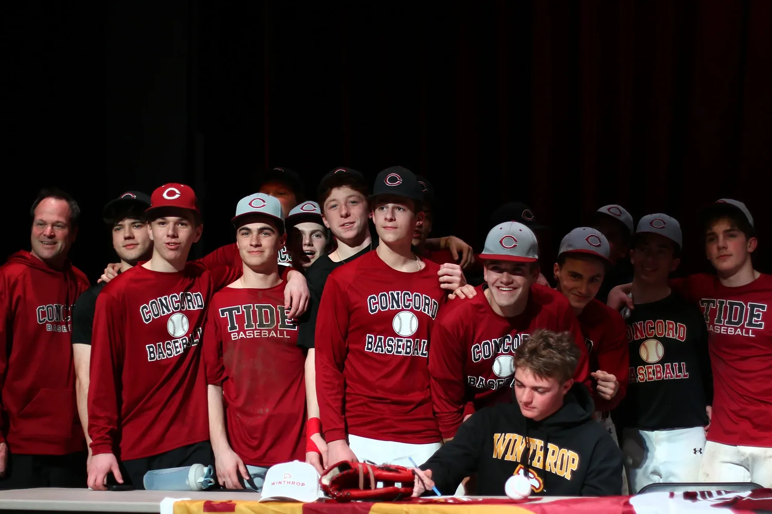 Nine Concord High athletes sign commitments to NCAA schools
