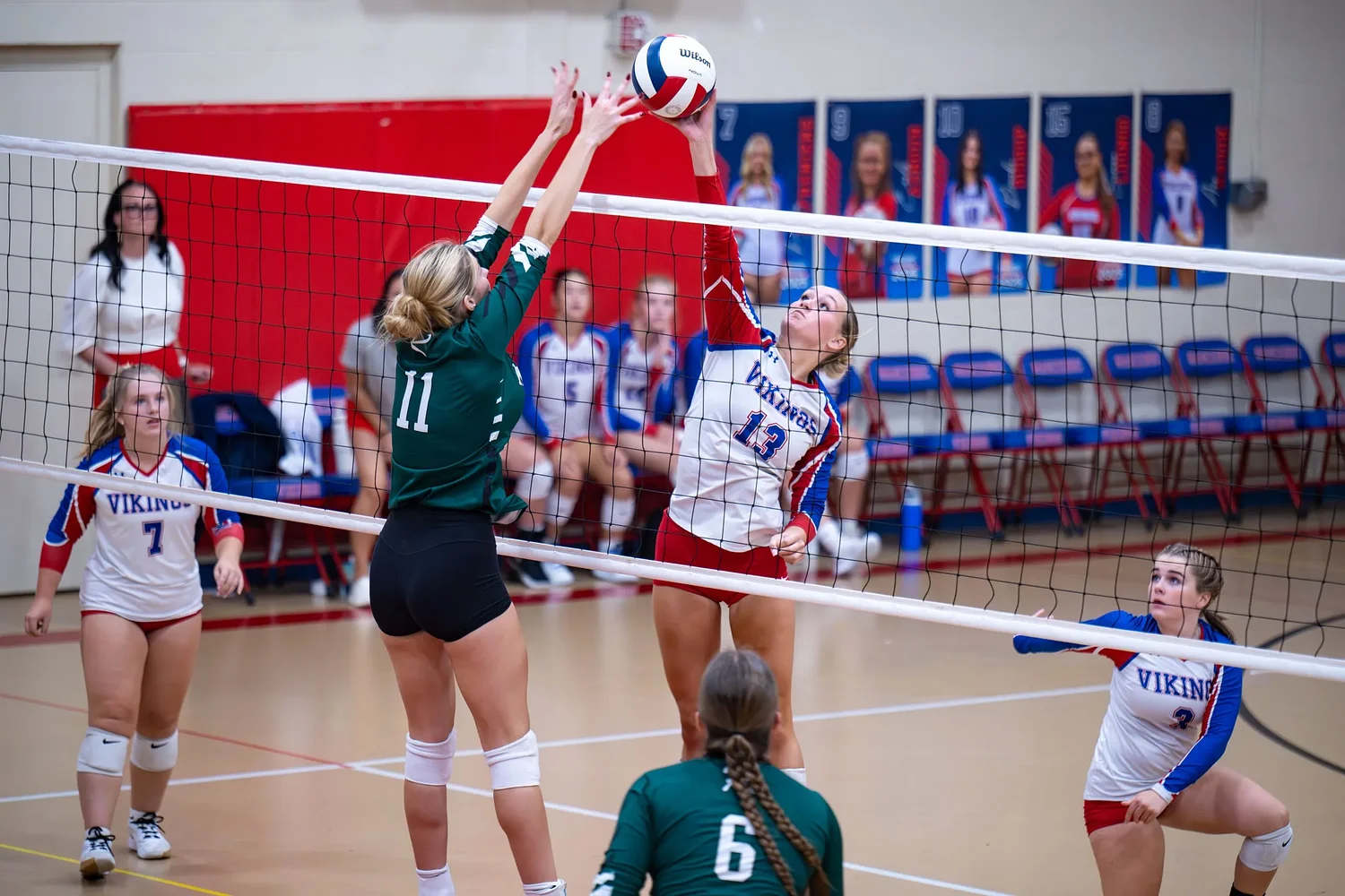 Mascenic volleyball team shows promise with dominant win over Raymond