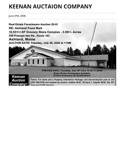 KEENAN AUCTAION COMPANY