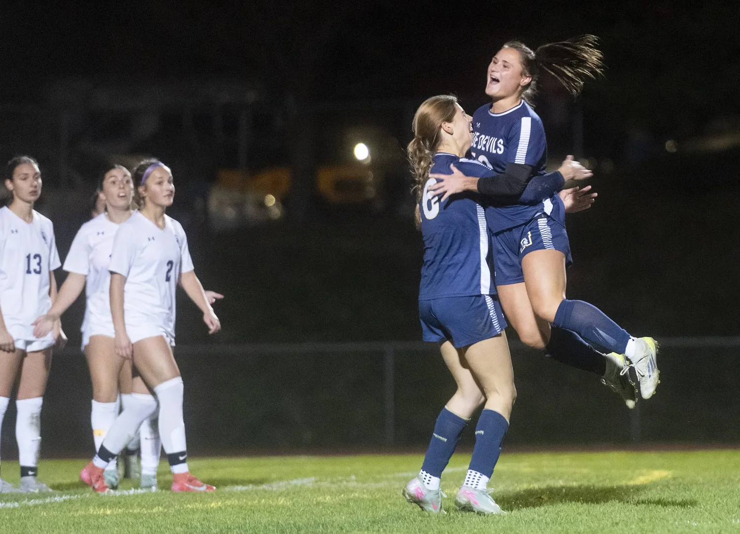 H.S. Roundup: Alysha Parshall-Matylas scores in 2OT, Northampton girls soccer survives in Div. 2 tourney