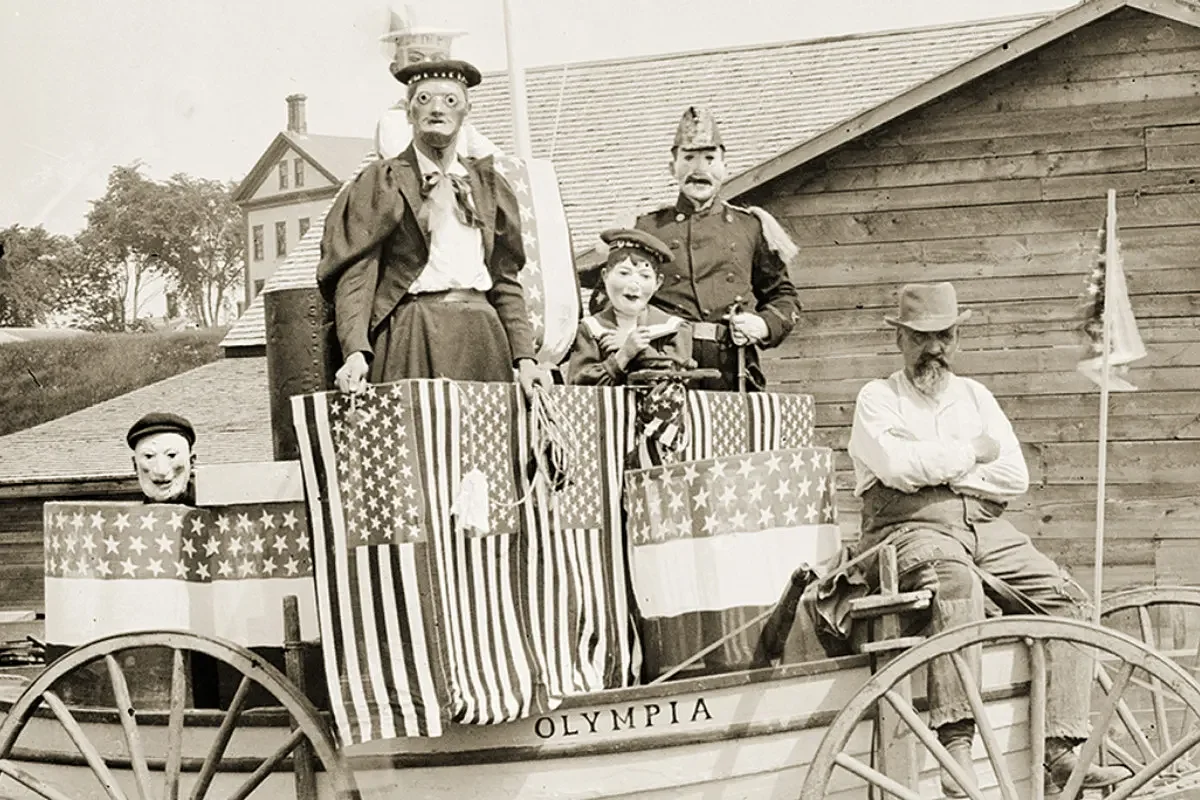 The creepiest historic photos of Halloween in Maine