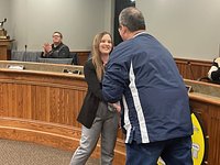 Peru police swear in two new officers