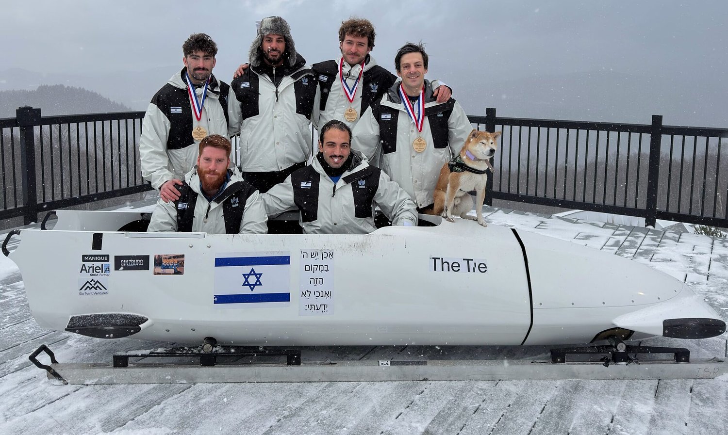 Israel set to send a bobsledding team to the Winter Olympic Games for the first time