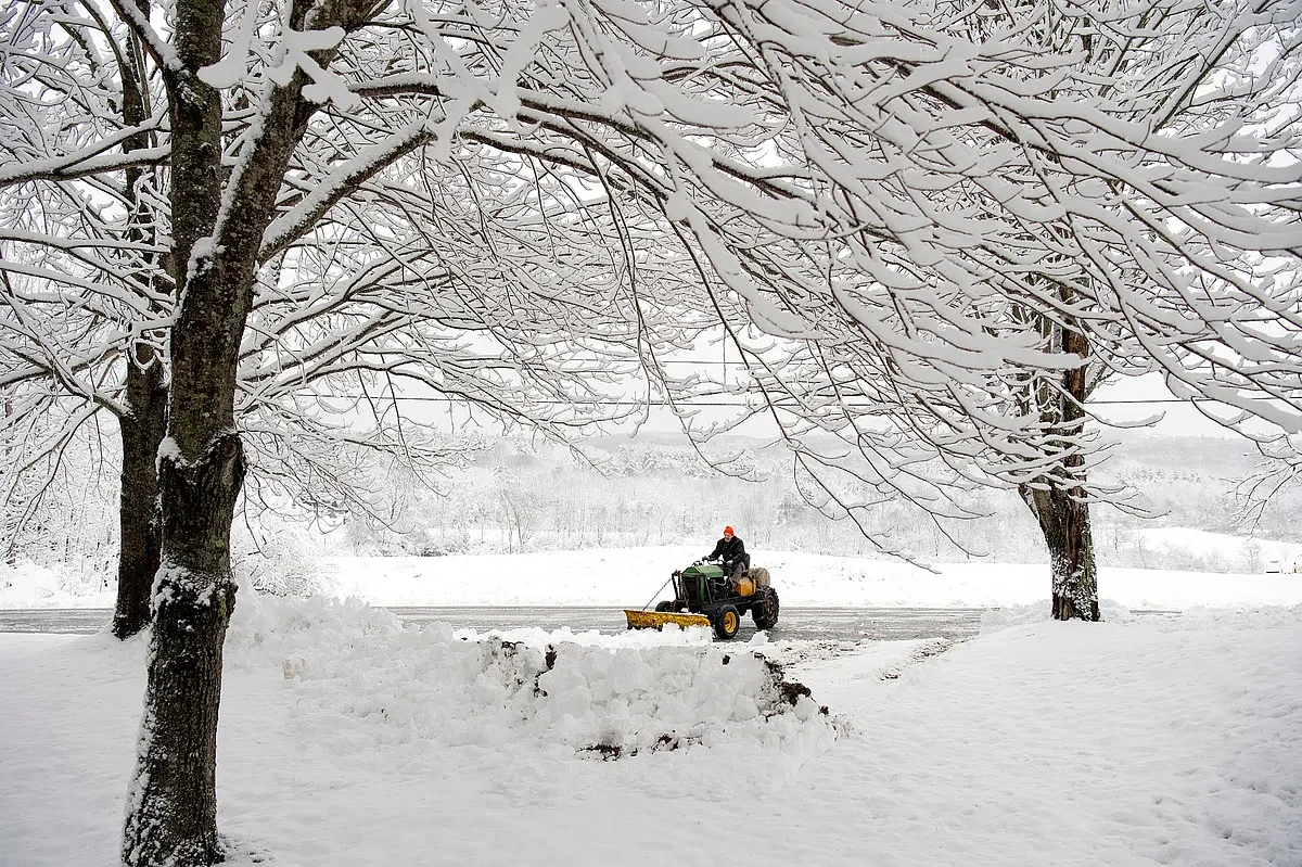 See where the most snow fell in Maine