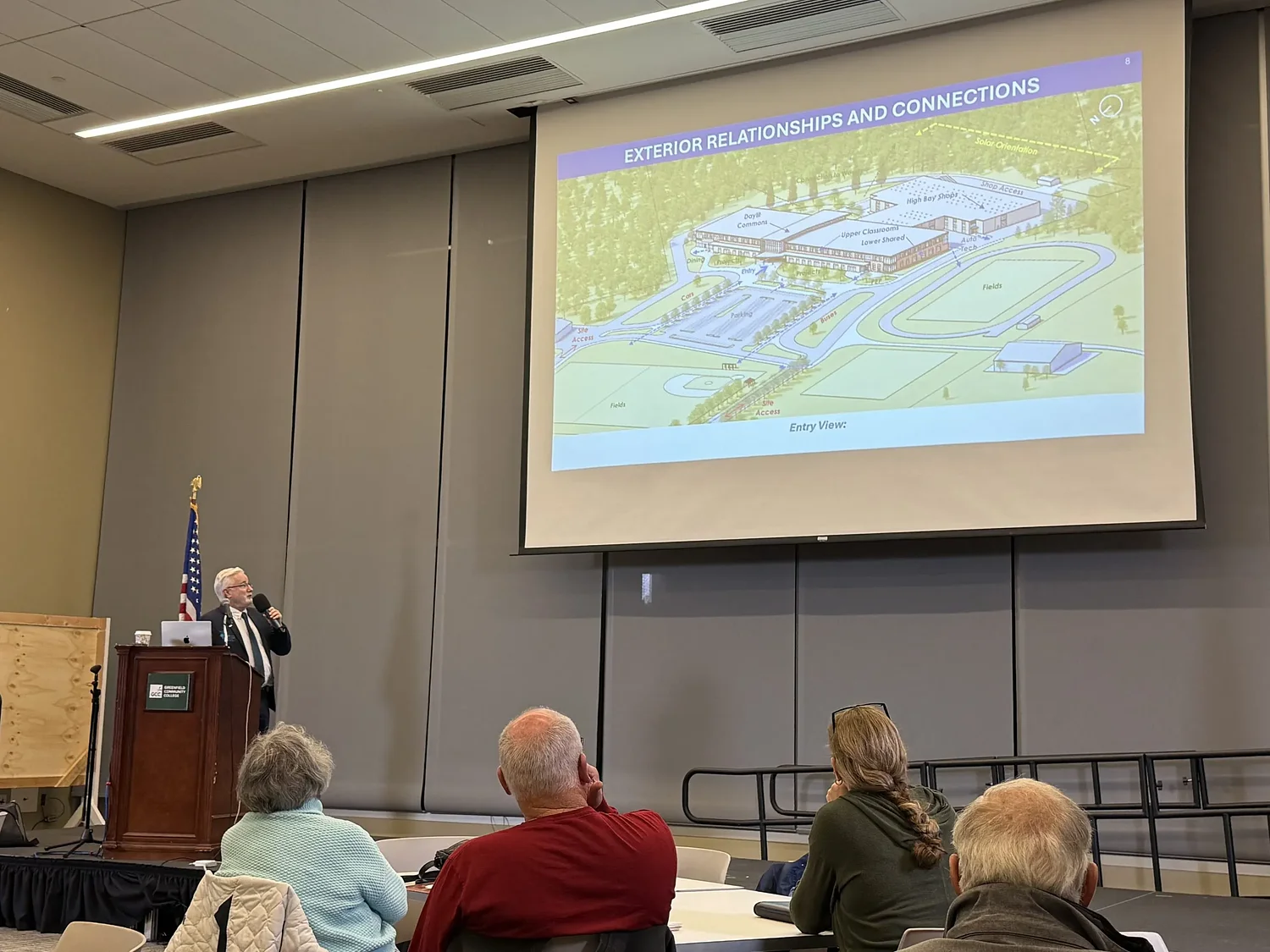 New Franklin Tech school design, cost, and logistics discussed at public meeting