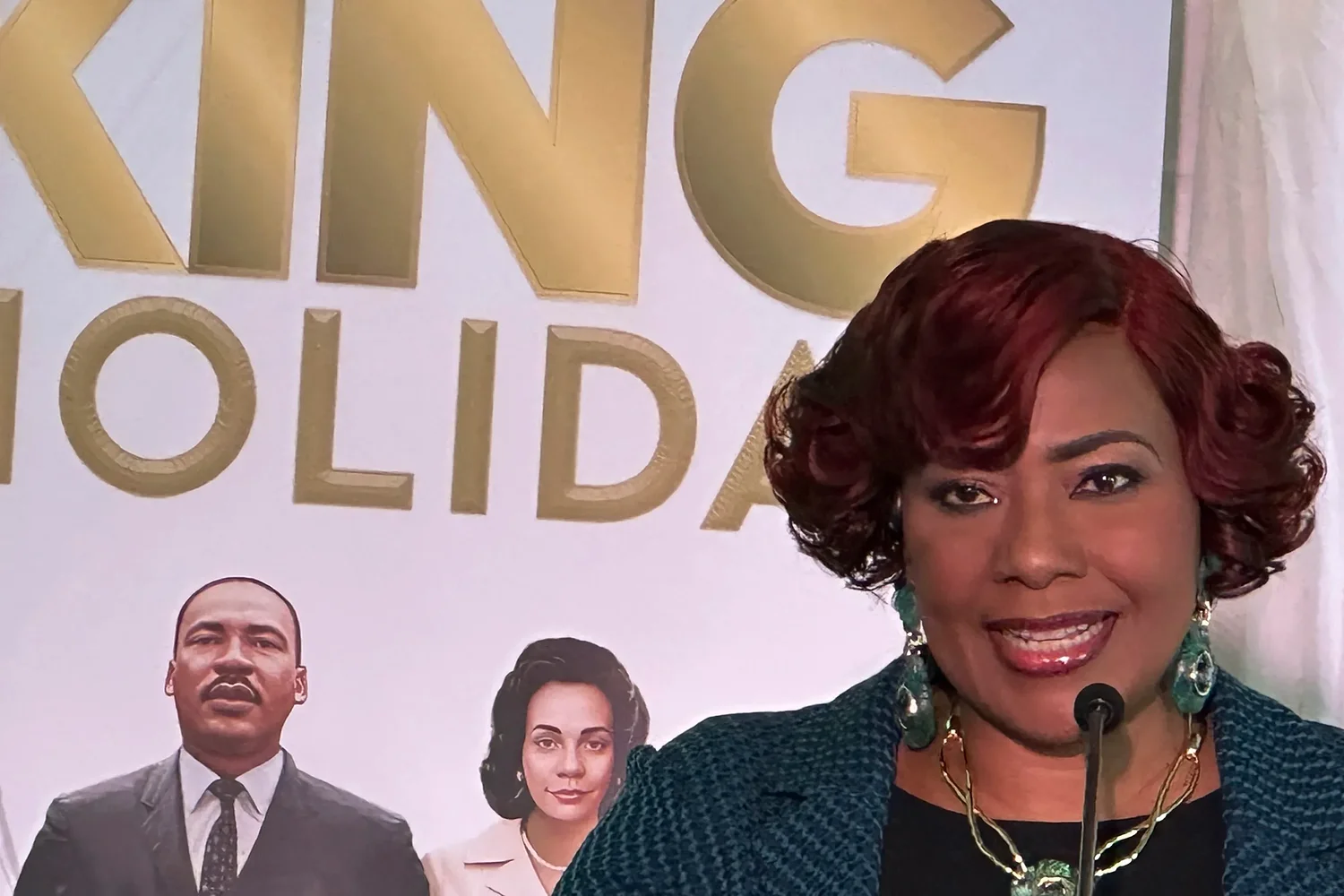 Bernice King urges people to focus on her father’s teachings in 2025
