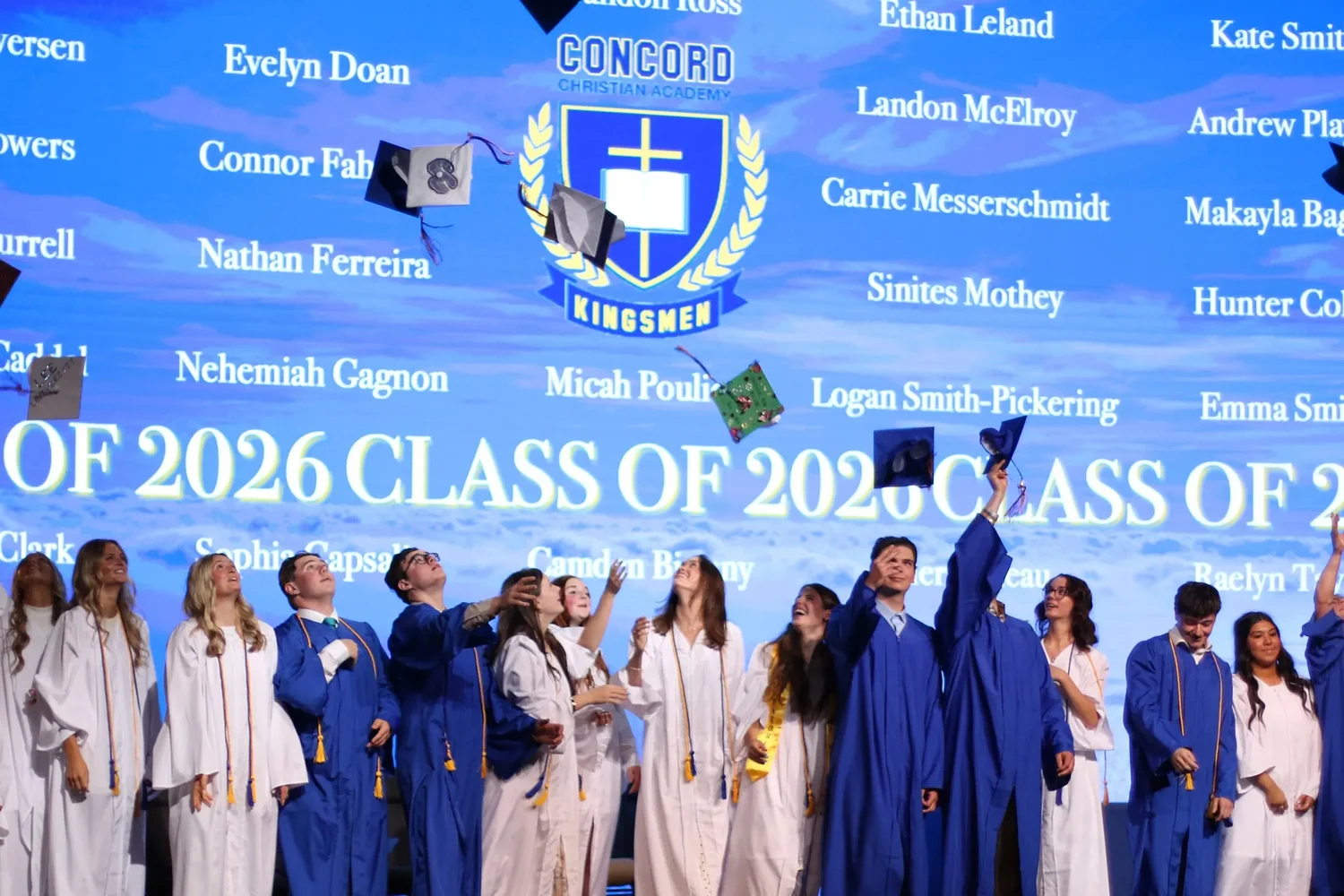 Faith and friendship highlighted at Concord Christian Academy graduation