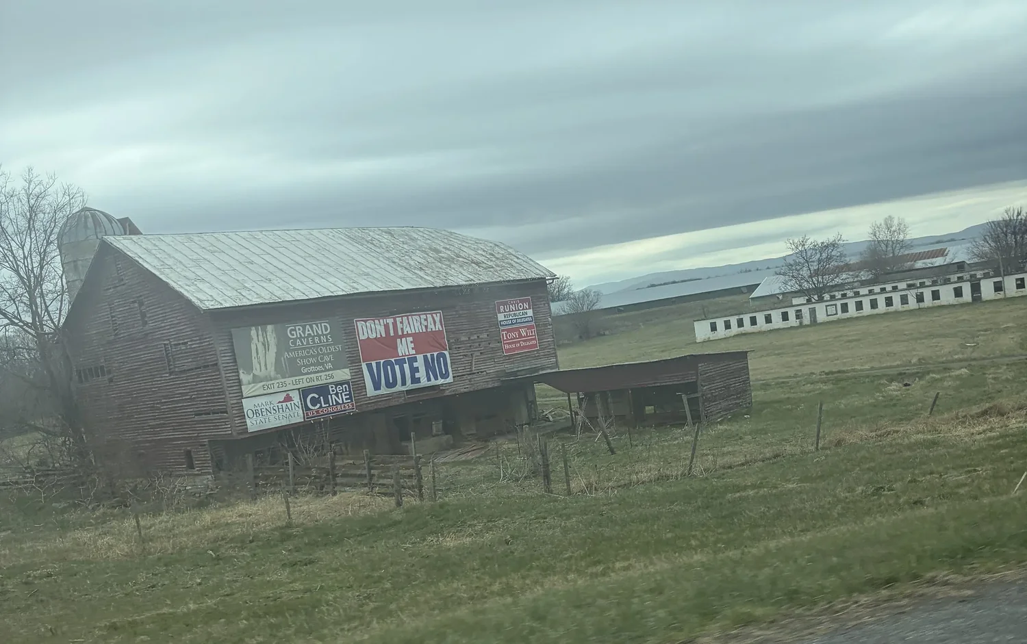 Virginia's largest county becomes a verb as 'Don't Fairfax Me' signs pop up in rural areas