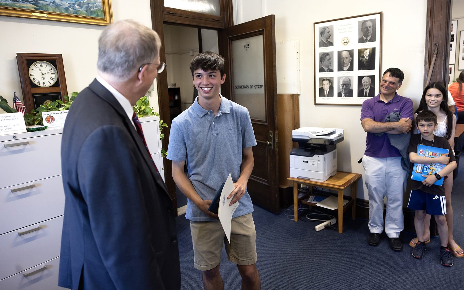 'Everything from the archives:' Bow student receives state award for history project