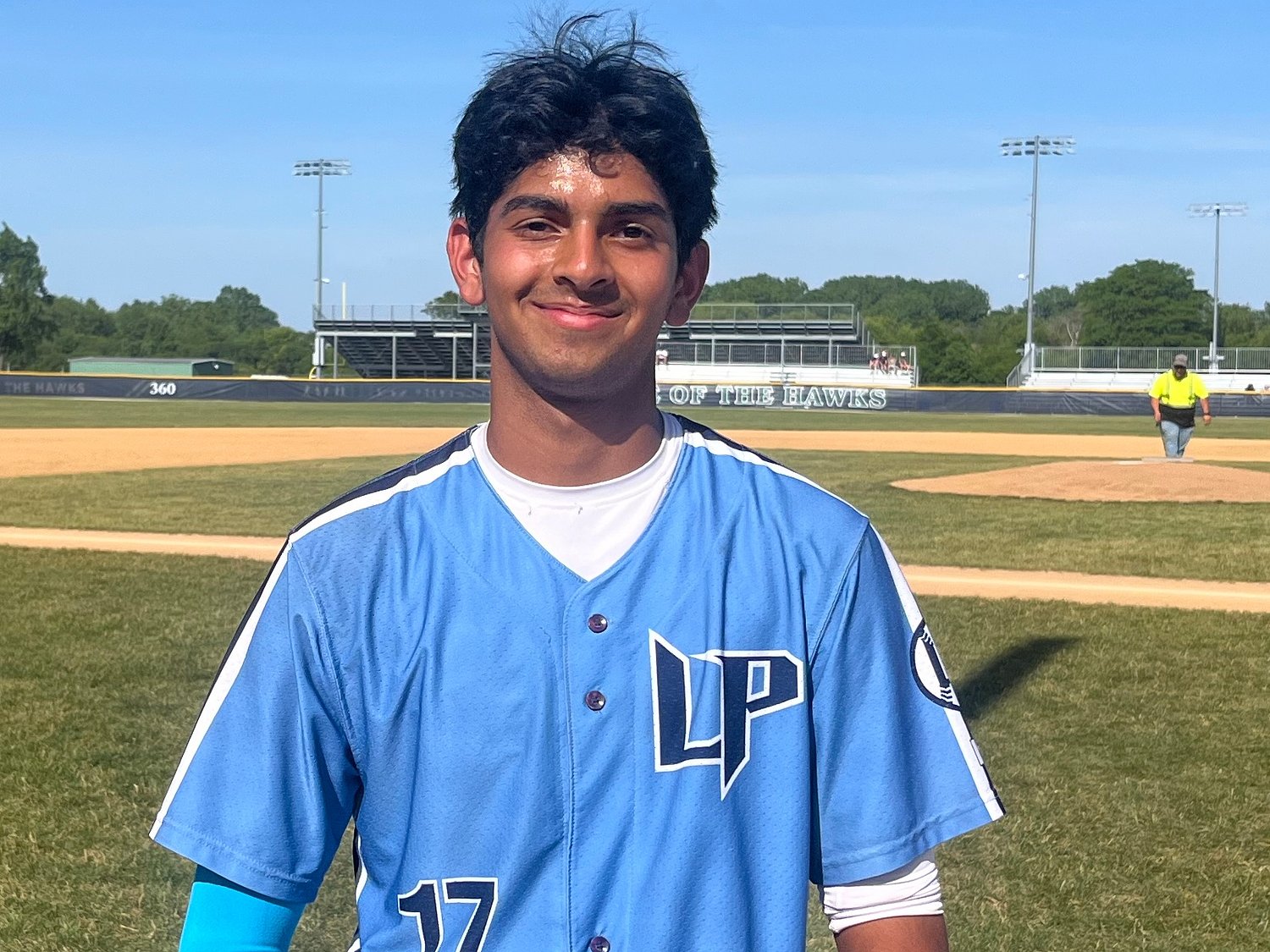 Shaylen Kshatriya, Lake Park’s team manager last year, gets big hit to rally team past York in sectional semi