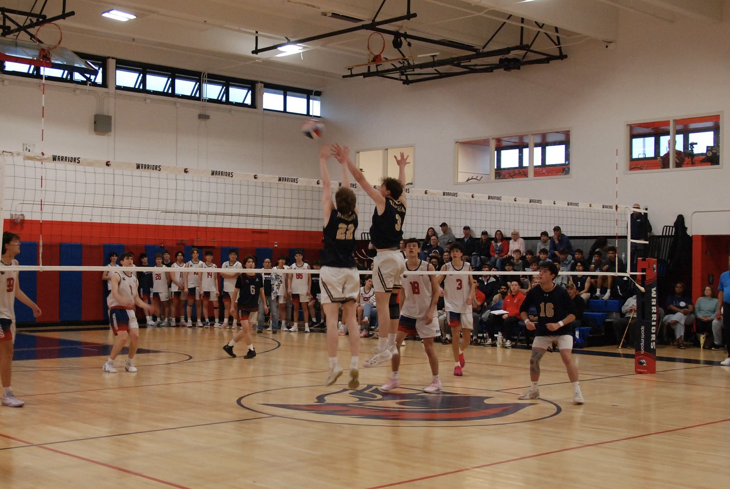 Poor court conditions force suspension of D-I boys volleyball state final between Needham and Brookline
