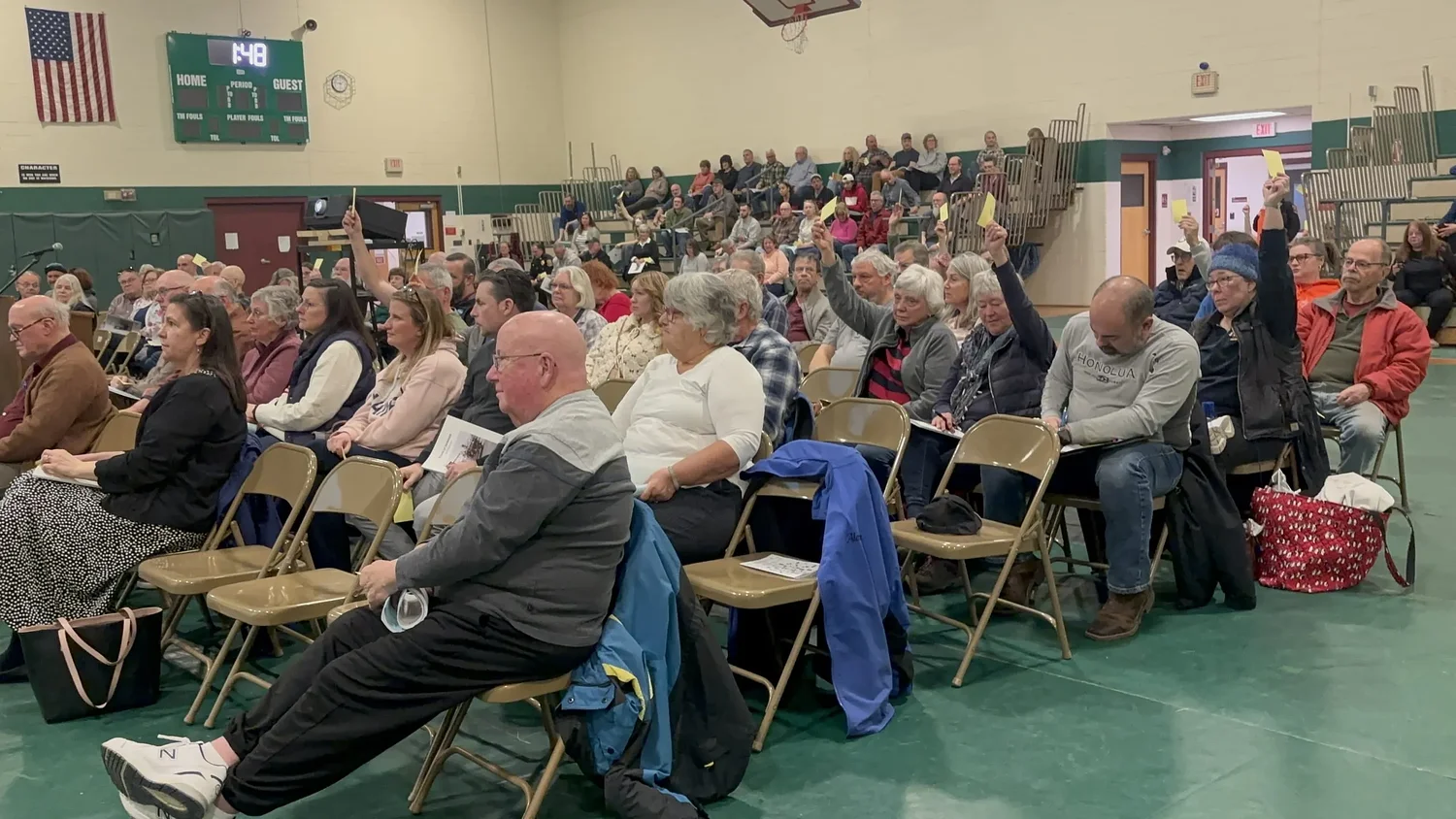 Crosswalk passes, social districts fails in Henniker town meeting