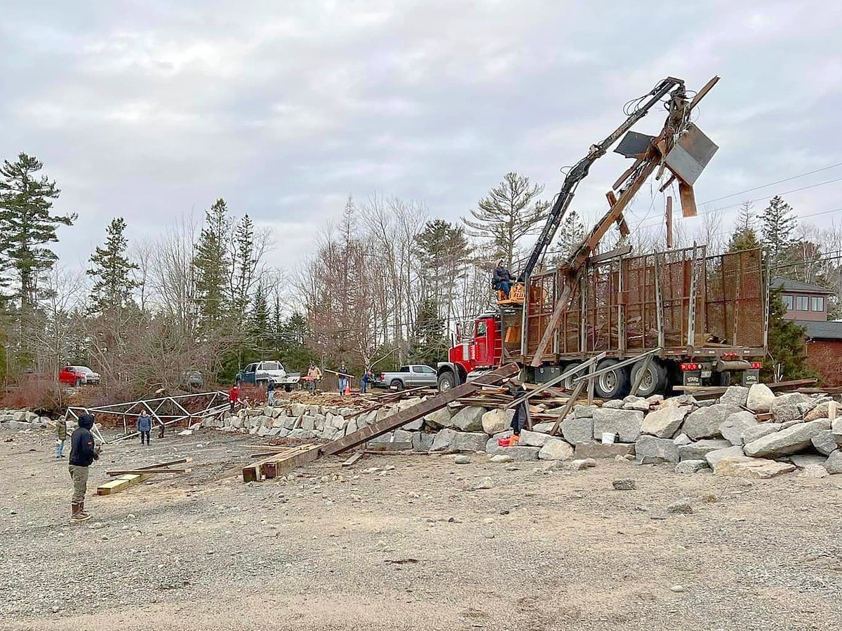 A Maine peninsula's only road keeps flooding, but the town won't fix it 