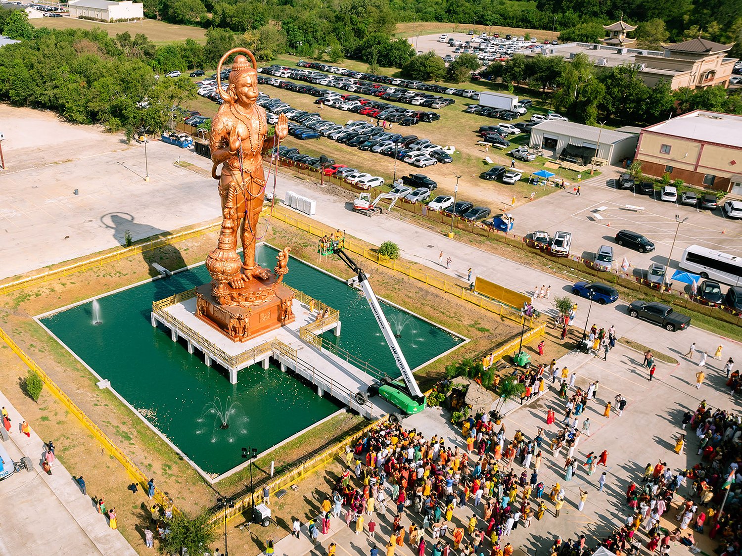 ‘We have arrived’: Mammoth deity statues announce Hindus’ rising status in the West