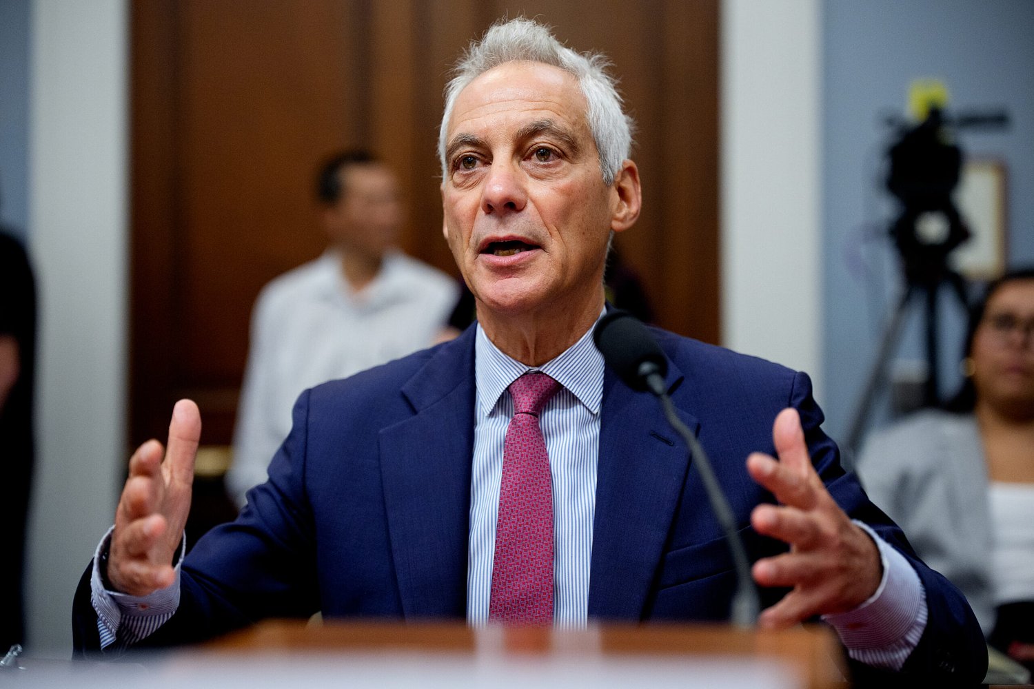 Rahm, Tucker share positive views on Graham Platner