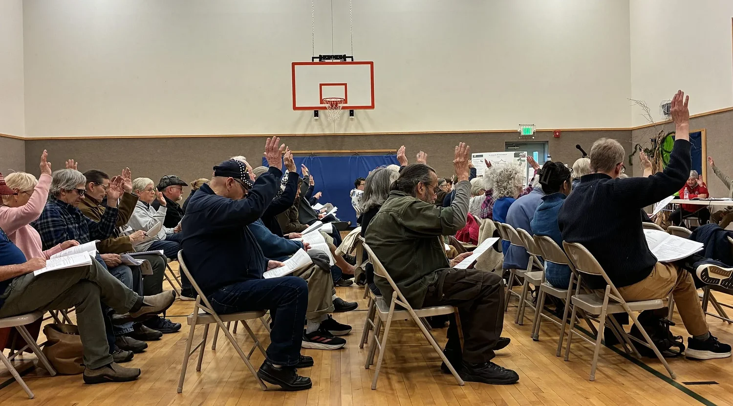 All articles pass with minimal discussion at Rowe Town Meeting