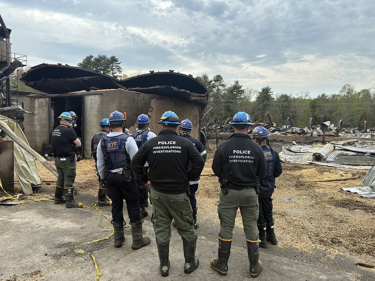 Explosion and fire investigation at Searsmont lumber mill could last a few more days