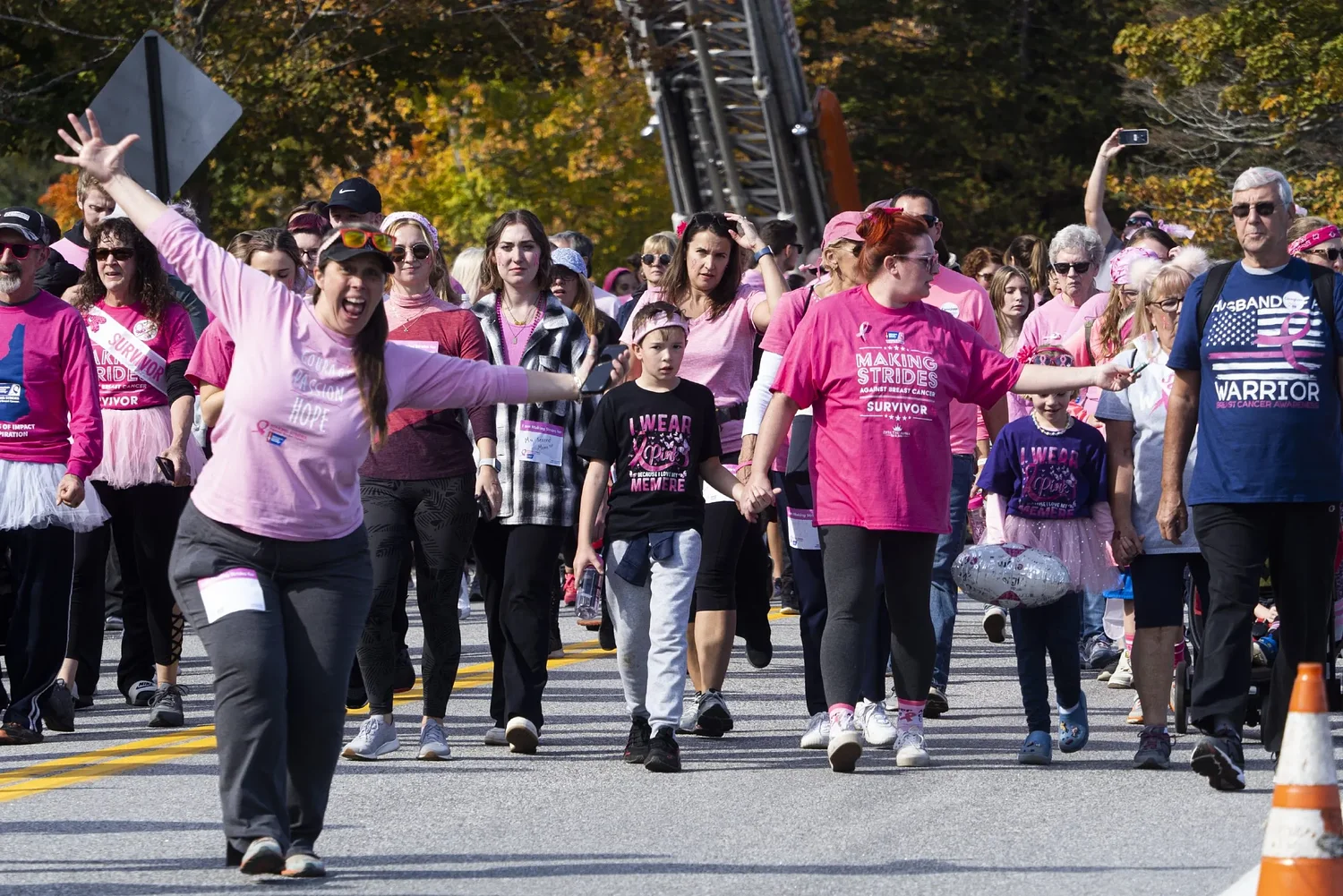 ‘Not alone’: Making Strides Against Breast Cancer raising funds, reflection for community