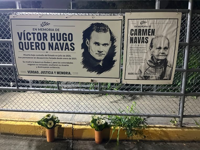 A un mes de la muerte de Carmen Navas, familiares de los presos políticos de El Rodeo I le rindieron sentido homenaje