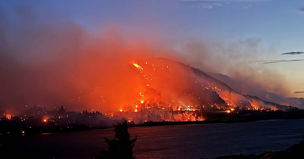 Rowena Fire claims historic house, causes evacuation of animal shelter