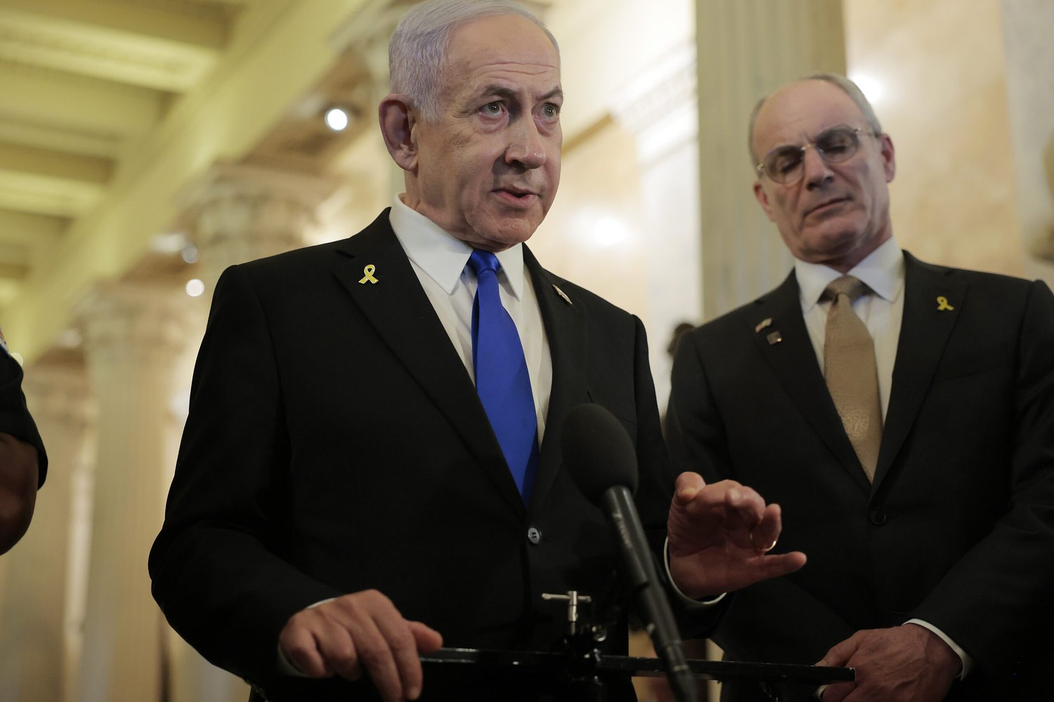 Bibi plays to the base