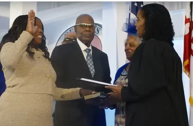 Braveboy takes oath of office as Prince George’s County executive on Juneteenth