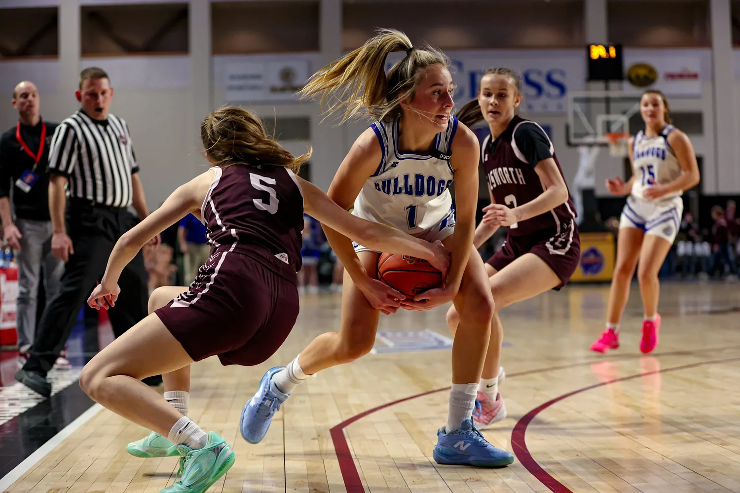 ‘I could see the look in Maddie’s eyes change’: Lawrence star takes over in 4th quarter