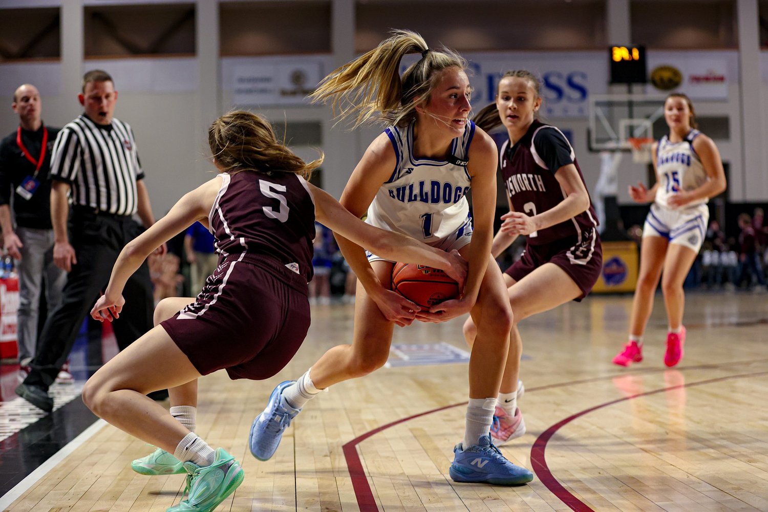 ‘I could see the look in Maddie’s eyes change’: Lawrence star takes over in 4th quarter