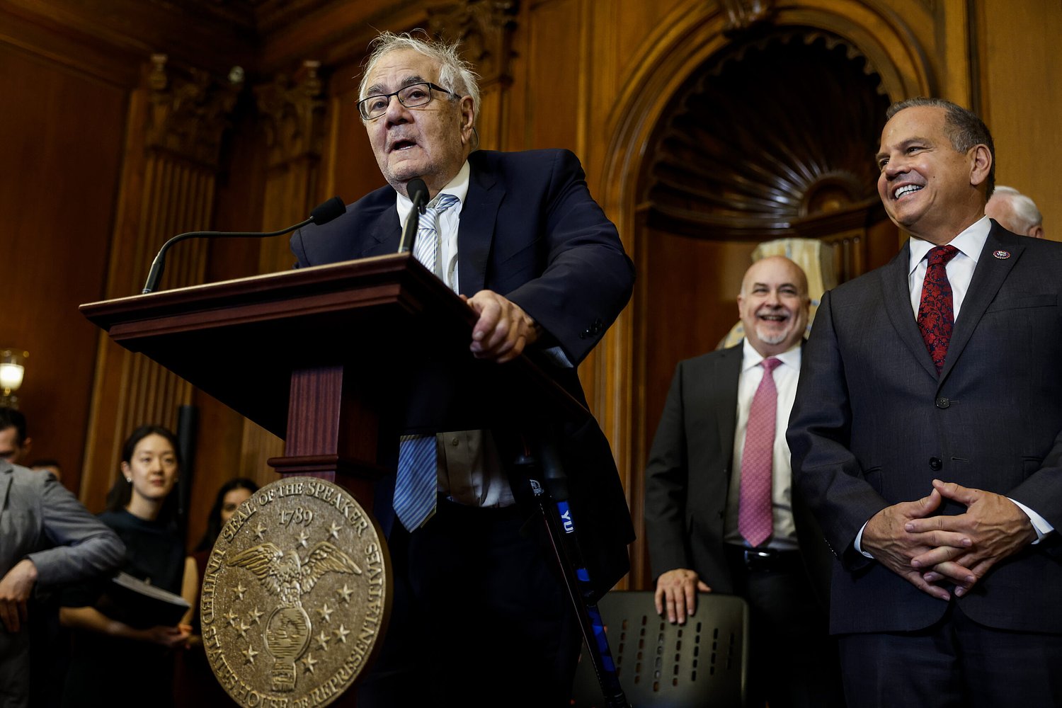 Barney Frank, trailblazing Jewish congressman, dies at 86